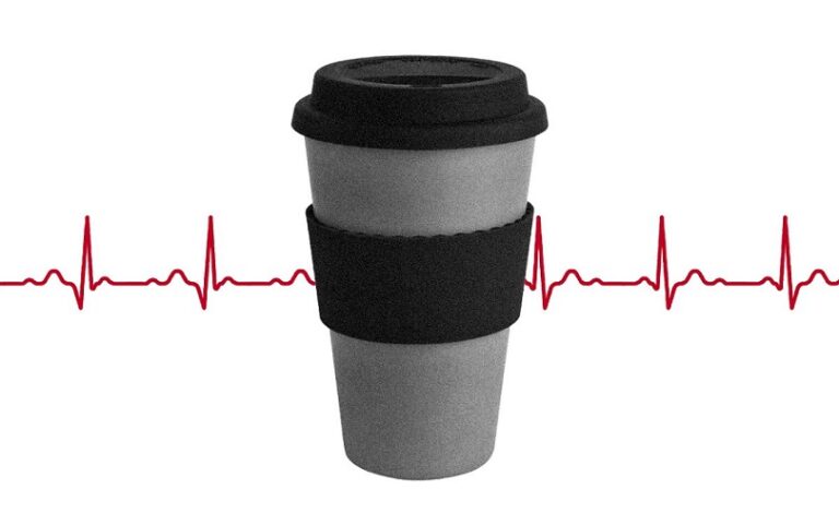 تنگی نفس و تپش قلب به خاطر مصرف قهوه